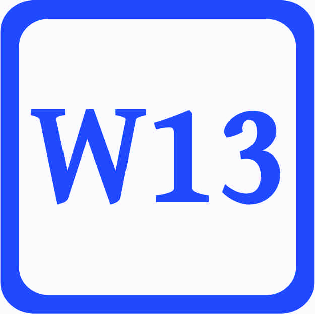 S1 - Sonderweite W13
