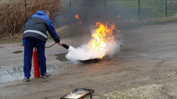 Feuerlschtraining