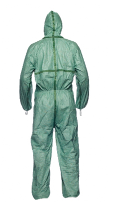 Tyvek cha5a Classic Plus Typ 4-b/5-b & 6-b Schutz Kapuzen Overall-weiß