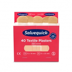 Salvequick Pflaster-Strips elastisch - Ref. 6444